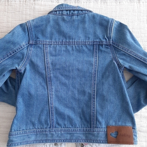 𝅺Hatley Denim Jacket size 4 - Picture 2 of 9